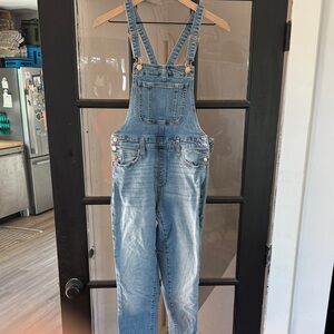 Universal Thread Blue Denim Overalls